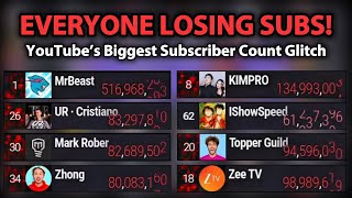 YouTube’s Biggest Subscriber Count Glitch | Top 100 Channels screenshot 3