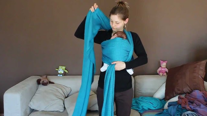 Tutoriel Comment Bien Mettre L Echarpe De Portage Babymoov Youtube