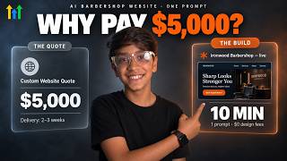 I Built A Barbershop Website With One AI Prompt In 10 Minutes (GoHighLevel)