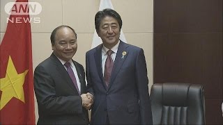 安倍総理、ベトナムへ　米国・中国が議題の中心に(17/01/16)