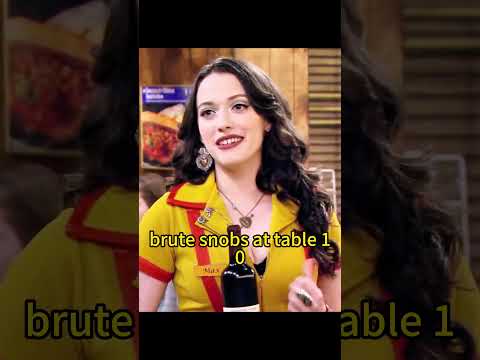 For the pretentious guests, everyone's teamwork # American TV series#max #caroline #2 Broke Girls