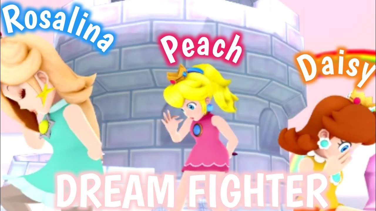 ❤️[MMD] Peach, Daisy and Rosalina - Dream Fighter❤️#mmd #peach #daisy #rosalia