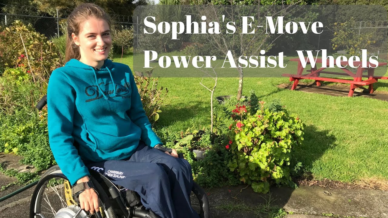 Wheelie Good Tips Episode #10 - SOPHIA'S E-MOVE POWER ASSIST WHEELS