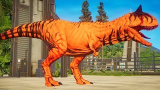 DINOSSAURO REX ROXO  Jurassic World Evolution 🌎 Jogo de Dinossauro 
