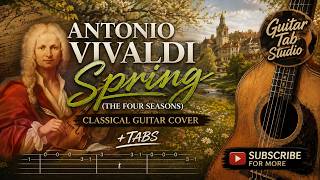 Antonio Vivaldi – Spring The Four Seasons | Classical Guitar Cover + Tabs edit by Özkan Gülhan