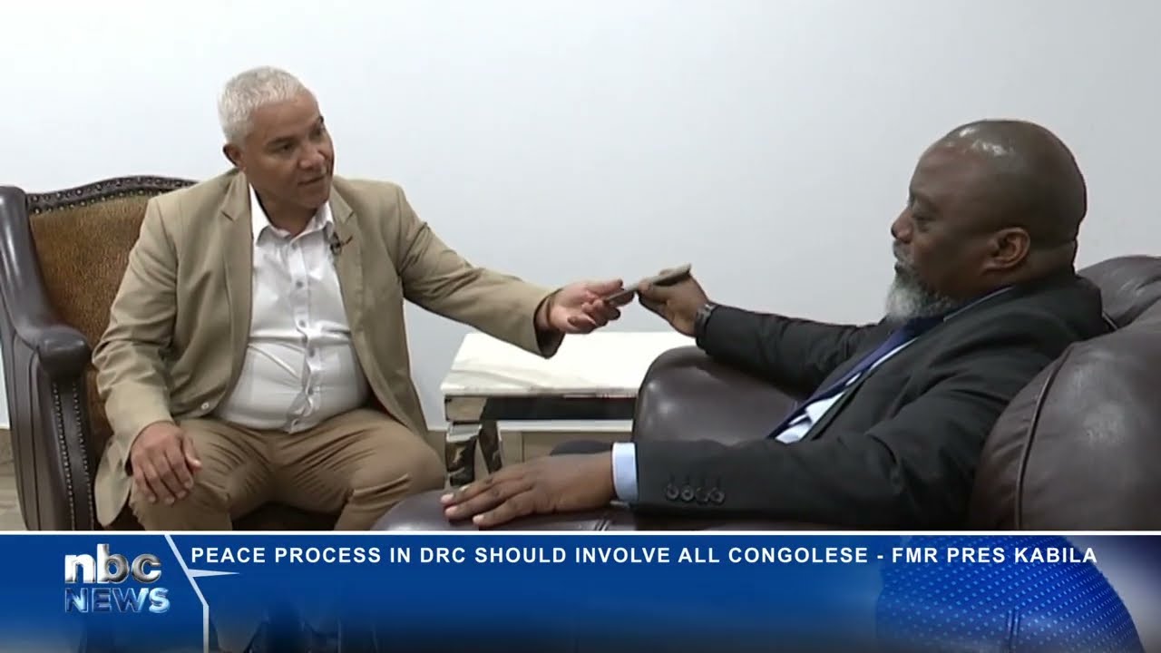 Former President Kabila calls for inclusive DRC peace - nbc
