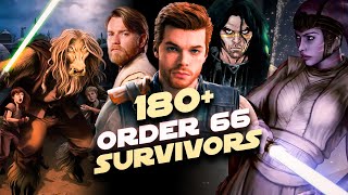 Every Survivor of Order 66! (Legends \& Canon)