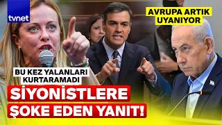 Siyonistleri Yalanları Kurtaramadı Avrupadan Tokat Gibi Yanıt