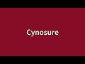 Cynosure Meaning