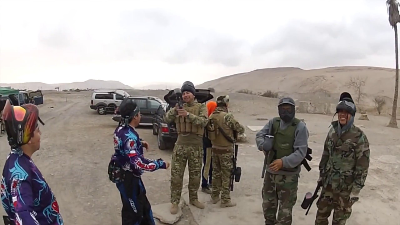 Mini Campeonato Paintball Zona Norte Arica YouTube