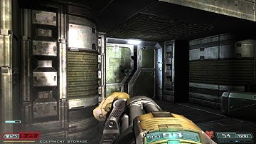 Doom 3 Lost Mission Walkthrough "Nightmare" 1440p maxed graphics PART 4 - Underground Sector 2