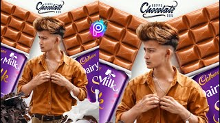 15 Seconds Chocolate Day Photo Editing In PicsArt By Maurya Creation l Valentine's Week Editing screenshot 4