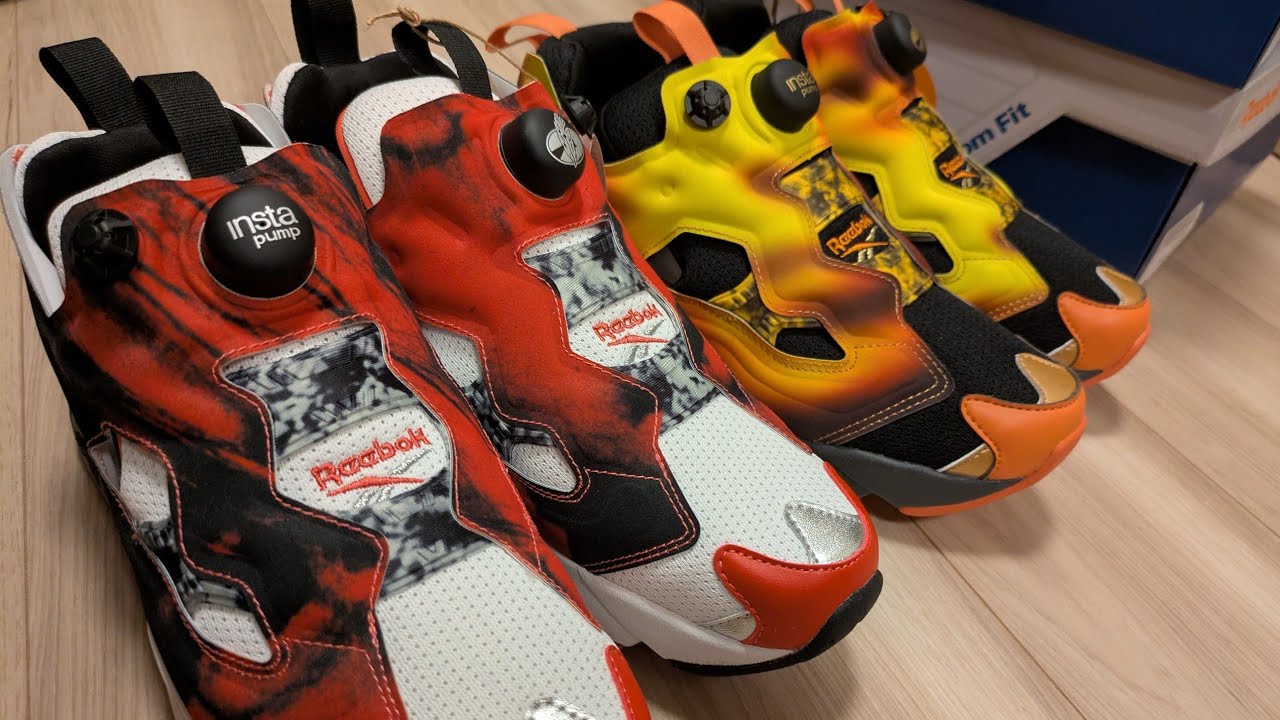 Koshi Inaba×Reebok INSTAPUMP FURY B'z Reebok] Instapump Fury 94 Magma Koshi Inaba Reebok B'z Inaba