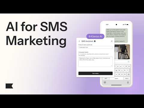 Youtube video thumbnail for How to Use AI for SMS Marketing Campaigns