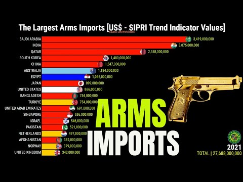 Who Is The Largest Arms Importer In The World