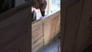 How to door making working for hinges install with drill 🛠️ hinges par screw tight #door #screw #diy