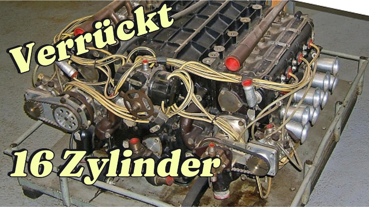 Der verrückteste Motor der Formel 1 Geschichte - BRM H16