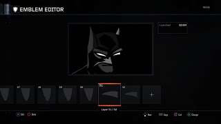 Black ops 3 Batman emblem tutorial