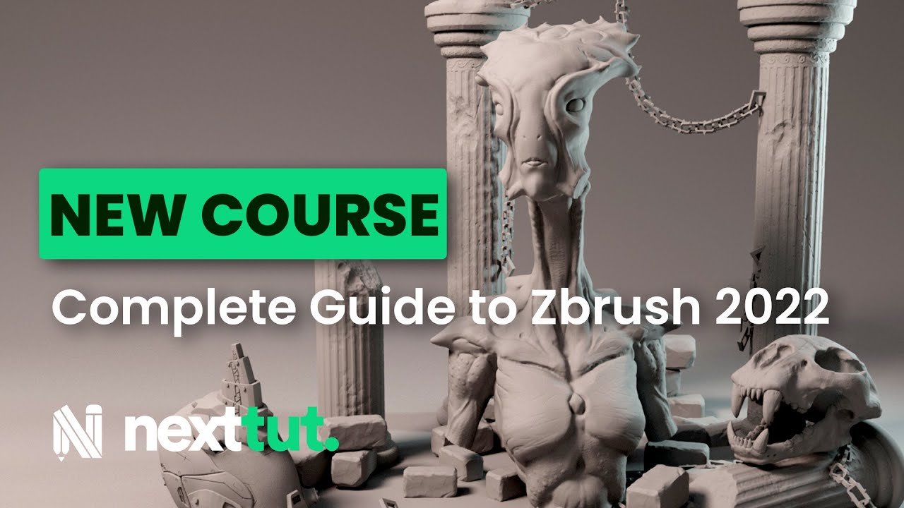 NEW COURSE OUT NOW | Complete Guide to Zbrush 2022 - YouTube