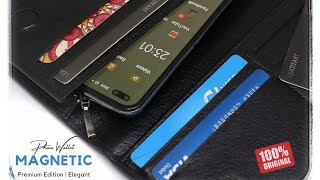 Magnetic Mobile Wallet || Original Cow Leather screenshot 5