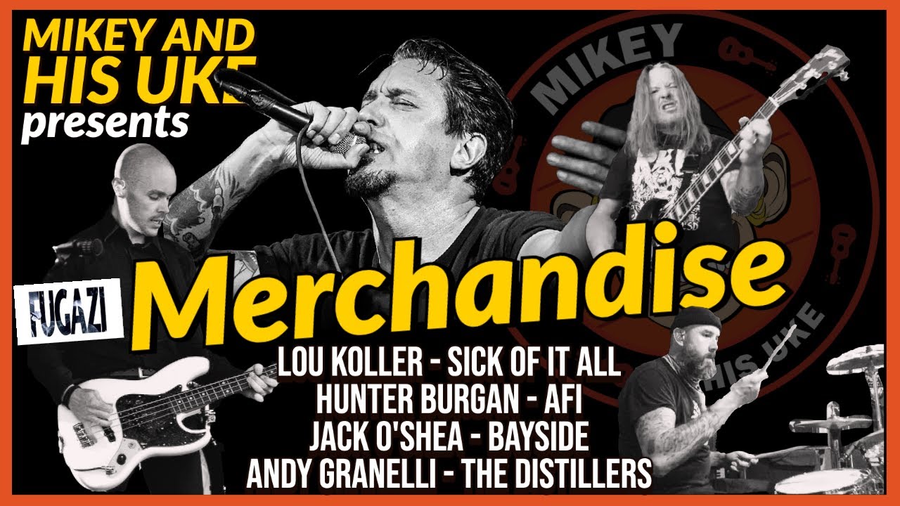 FUGAZI 'MERCHANDISE' COVER FEAT AFI, SICK OF IT ALL, THE DISTILLERS