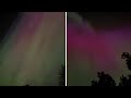 Mesmerizing video shows the Aurora Borealis over Chilliwack, Canada #shorts