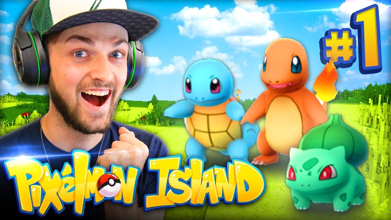THE RETURN TO PIXELMON - NEW ADVENTURE! - Pixelmon Island #1 w/ Ali-A