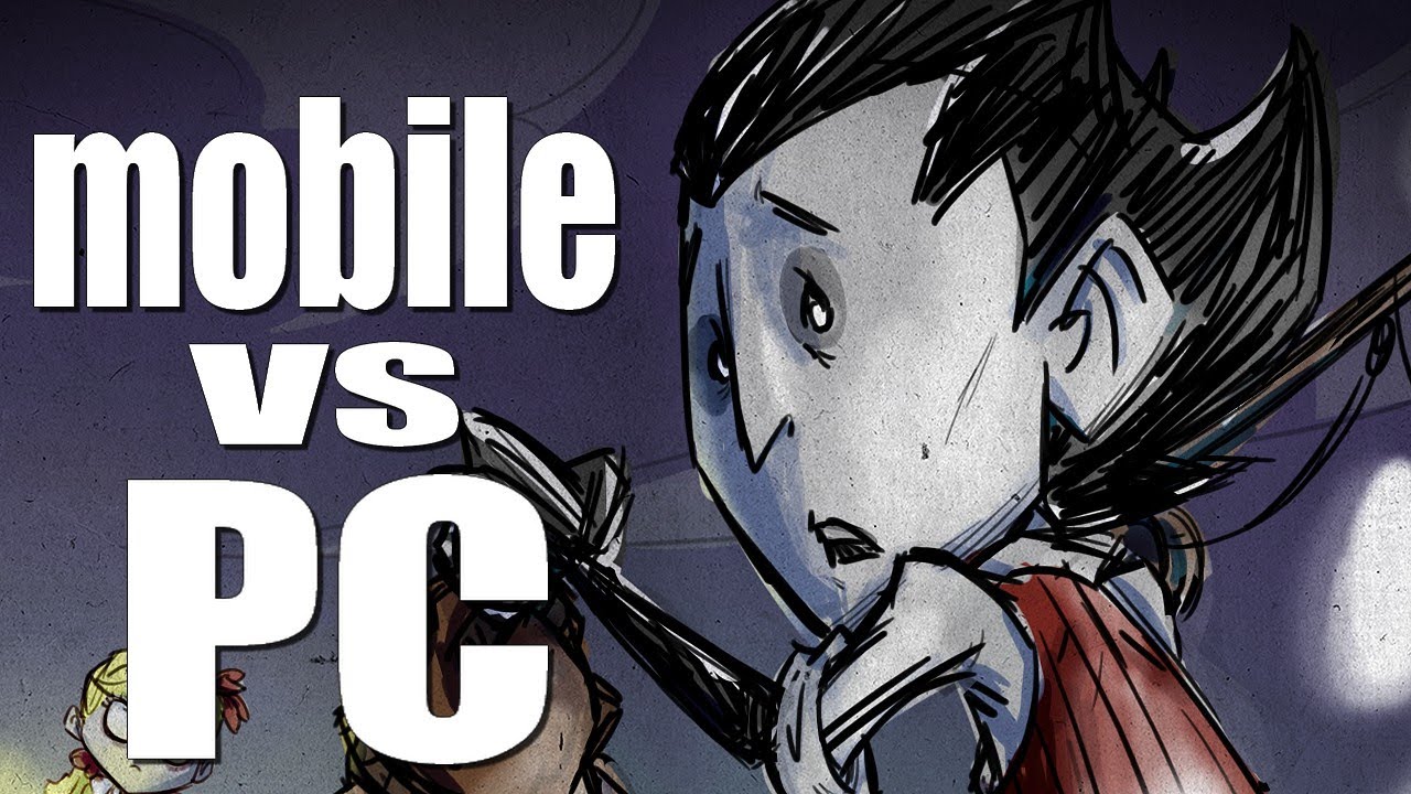 Don't Starve - mobile (Android) vs PC comparison