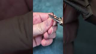 Making a Tiny Hoop for Tree-of-Life Earrings