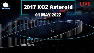 2017 Xo2 Asteroid 1 May 2022 Asteroid Live Trajectory Maniverse