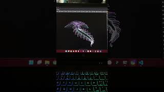 Math-Rendered Particle Jellyfish | Canvas 2D