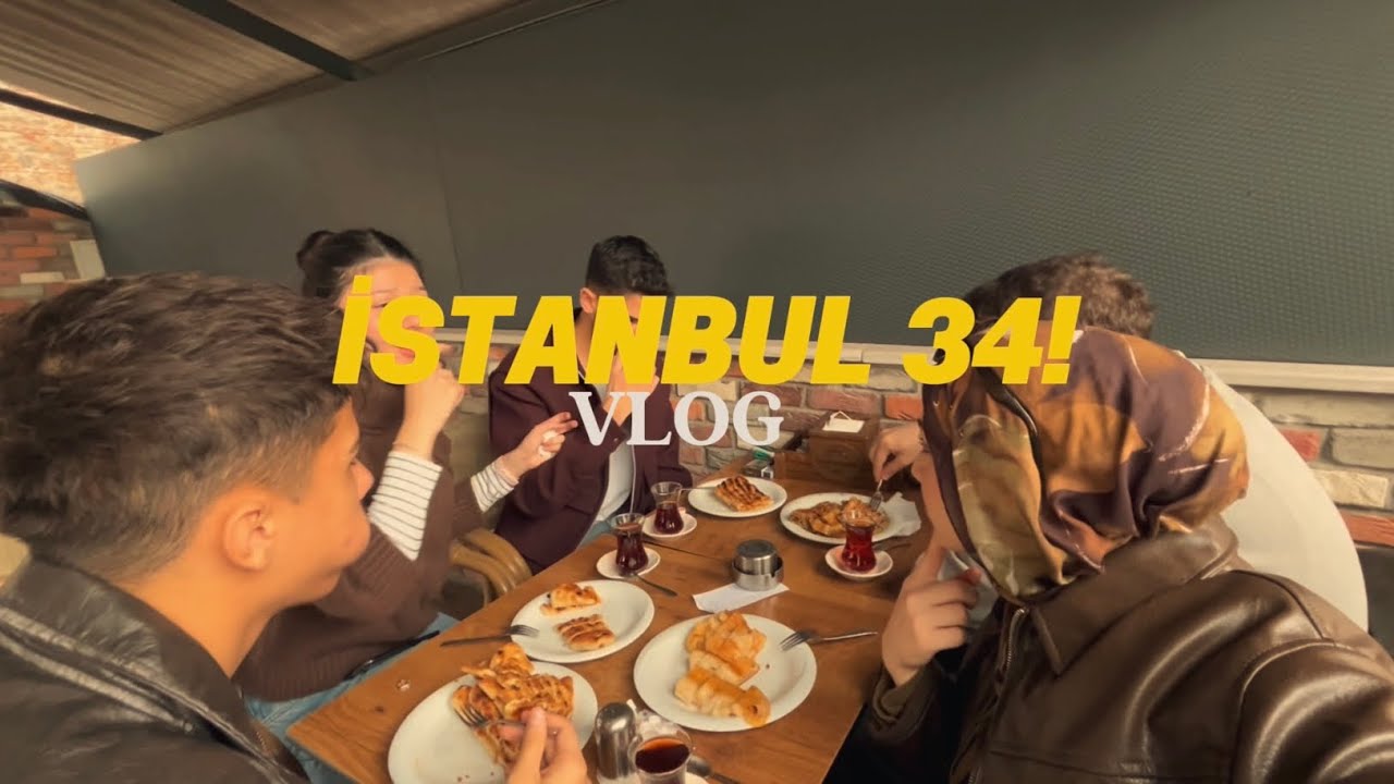 İSTANBUL VLOG! YÜZYILLIK SOKAKLARDA GENÇ İZLERİMİZ  📽️🌉🪩😍