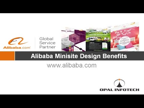 Alibaba Minisite Design Benefits