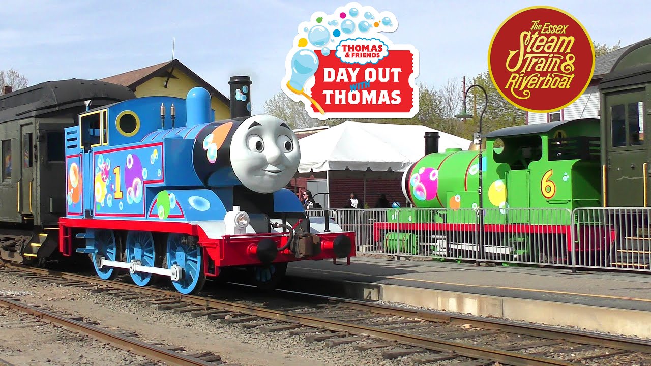 A Day Out With Thomas and Percy at the Essex Steam Train & Riverboat 2024 (Bubble Tour) (4K)
