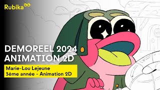 Démoreel Animation 2D [2024] | Marie-Lou LEJEUNE | Année 3 Animation 2D | Supinfocom Rubika