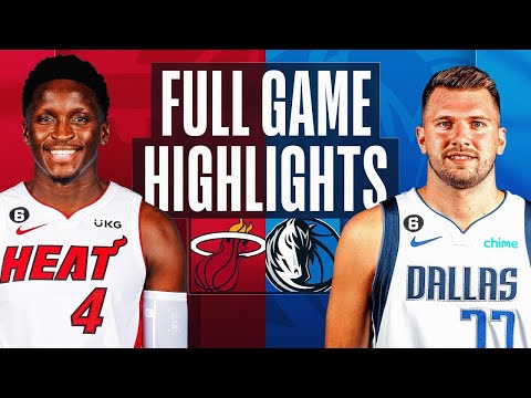 Miami Heat vs Dallas Mavericks Full Game Highlights | Jan 20 | 2022-2023 NBA Season