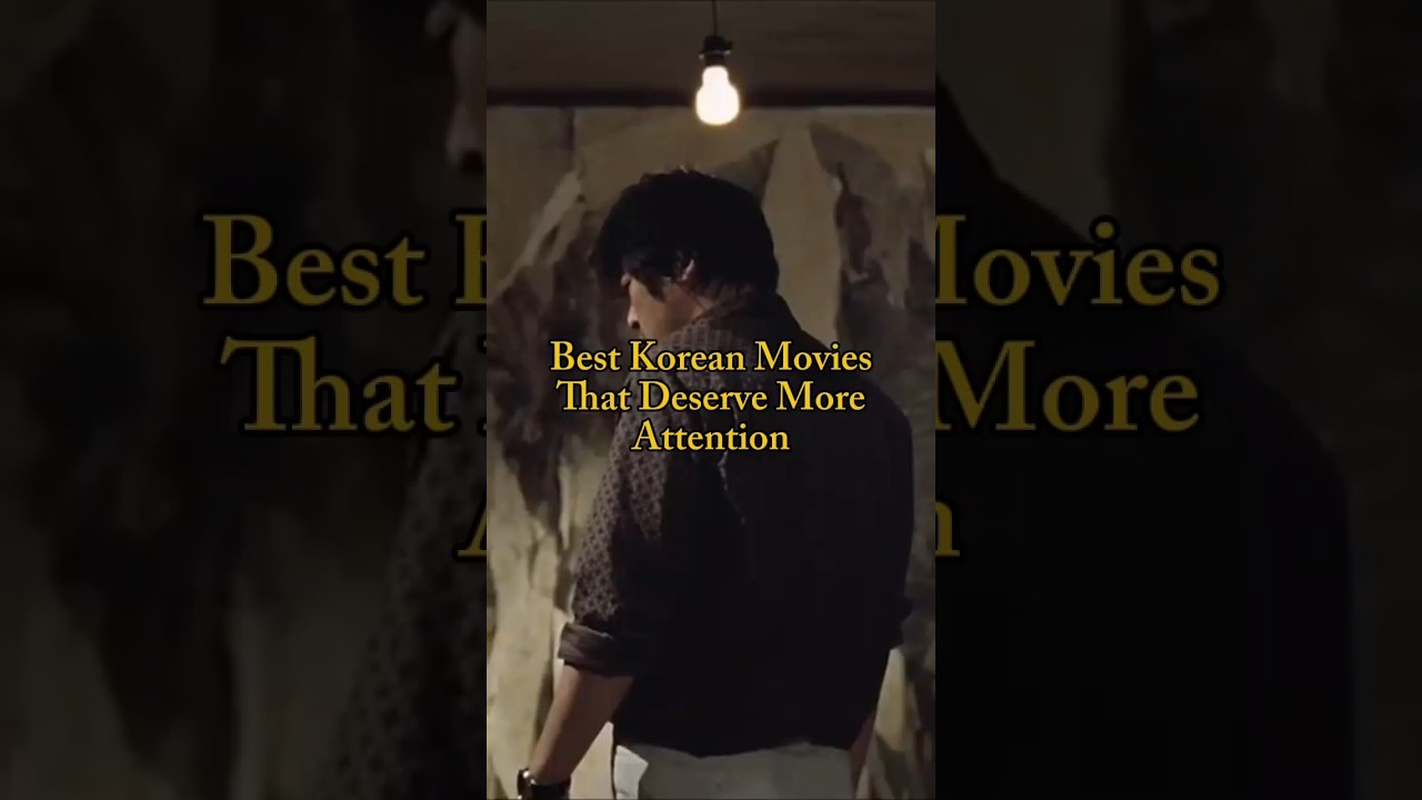 Best Korean Movies That Deserve More Attention 😱😱😱