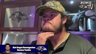 Hear From Baltimore Ravens T Roger Rosengarten | Ravens End Of Season Interview (1-5-2026)