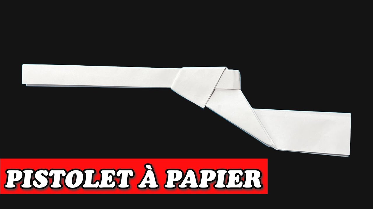 Comment fabriquer un fusil en papier | Armes en papier - YouTube