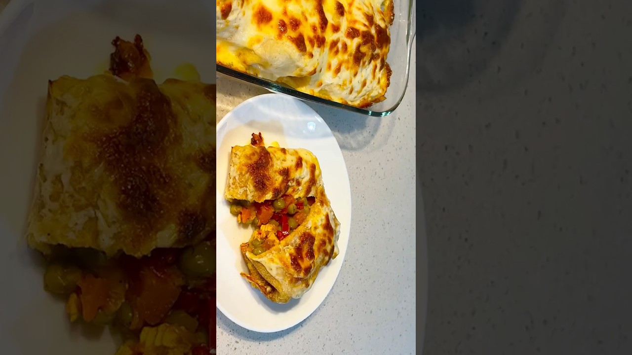Tavuklu Krep Sarma Tarifi | Nefis Ana Yemek Tarifi #aysemutfakta #tarif #shorts