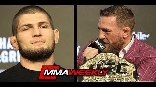 Conor McGregor Challenges Khabib on Imprisoned Russian Oligarch Magomedov  (UFC 229) Resimi