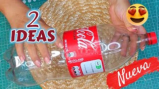 2  Ingeniosas ideas Con una Sola BOTELLA RECICLADA Fácil y Hermoso🎄