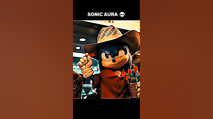 SONIC AURA 💀 #4K #edits #Sonic #shorts