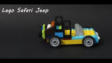 Lego Safari Van | Lego Classic 10696