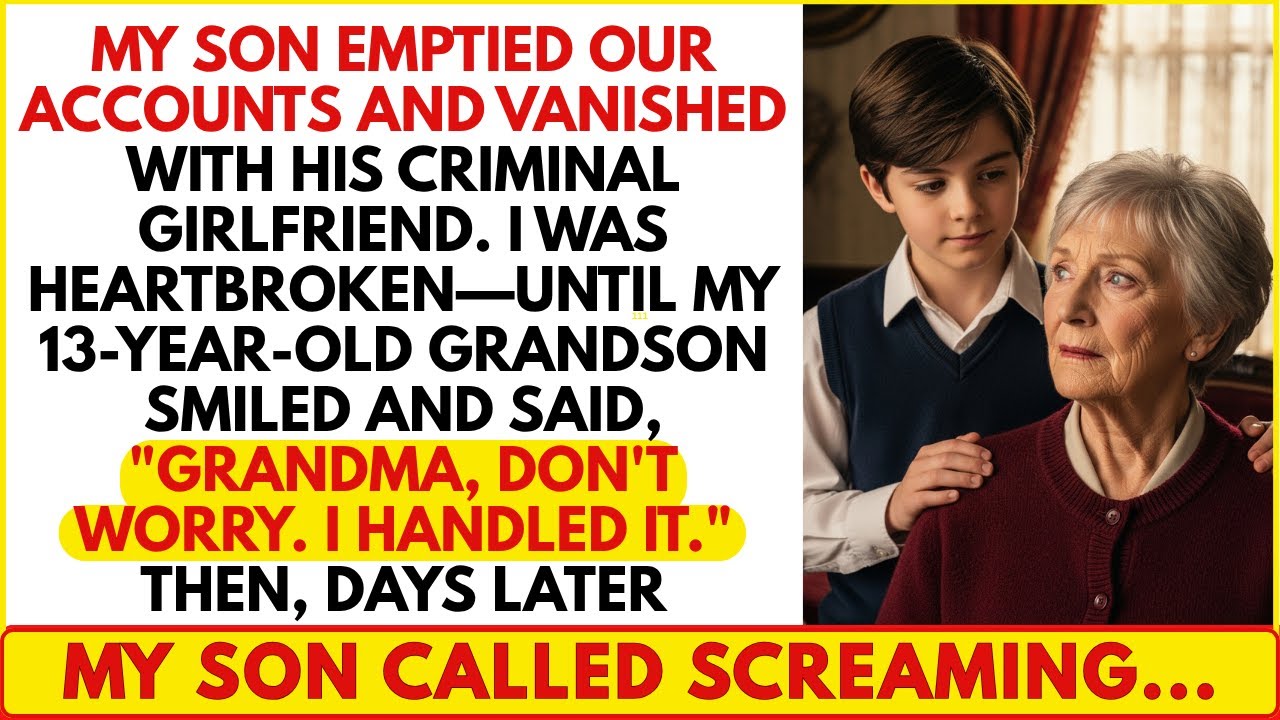 My Son Emptied Our Life Savings for His Scammer Girlfriend—My 13-Year-Old Grandson Made Them Pay