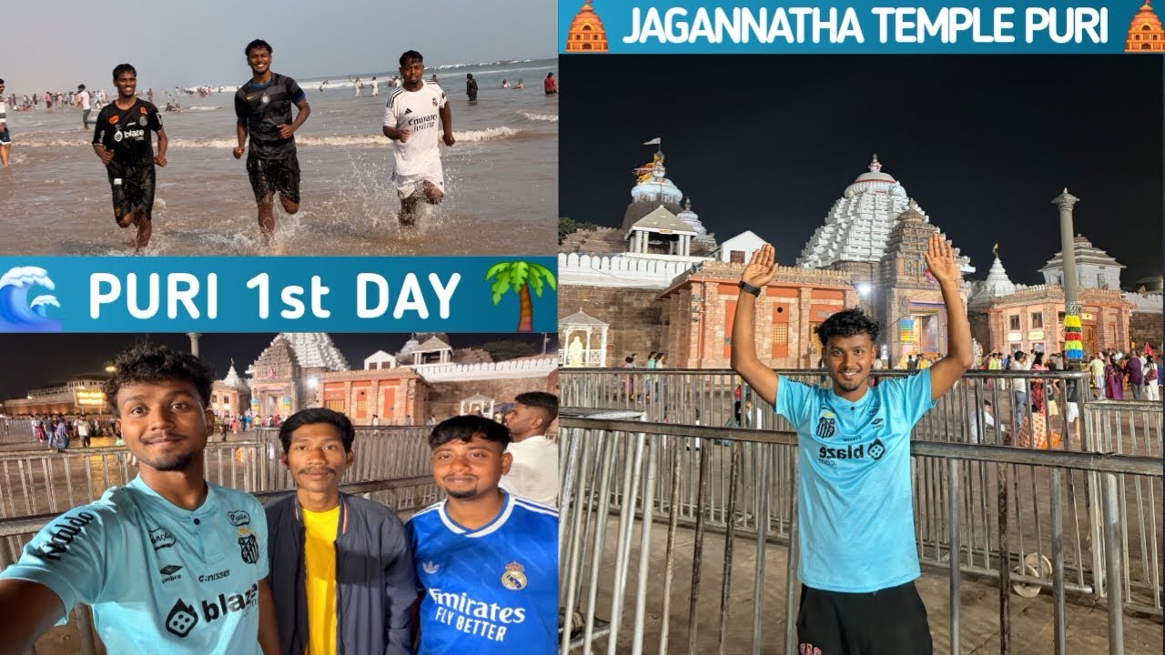 🌊 PURI 1st DAY 🌴🛕 JAGANNATHA TEMPLE PURI 🛕//SAHIL JR HEMBROM VLOGS //2026