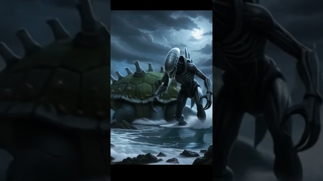 Titan Tortank and Xenomorph 