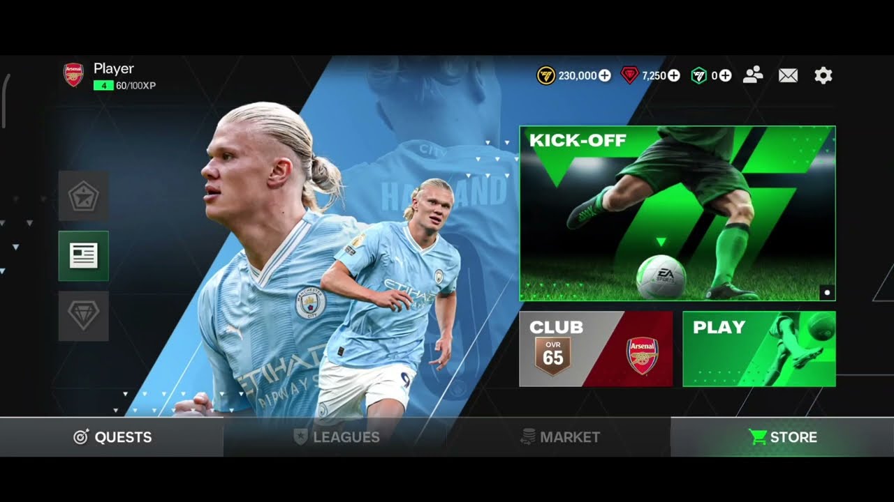 Как выйти из FC Mobile 24?