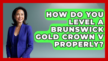 How Do You Level A Brunswick Gold Crown V Properly? - Billiards Hustlers
