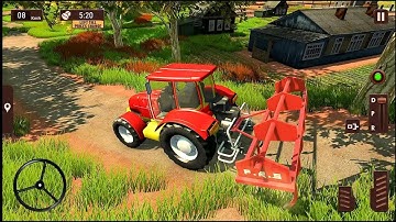 real tractor farming sim 2022 gameplay walkthrough Android & ios #1| farming simulator 3d game 2022